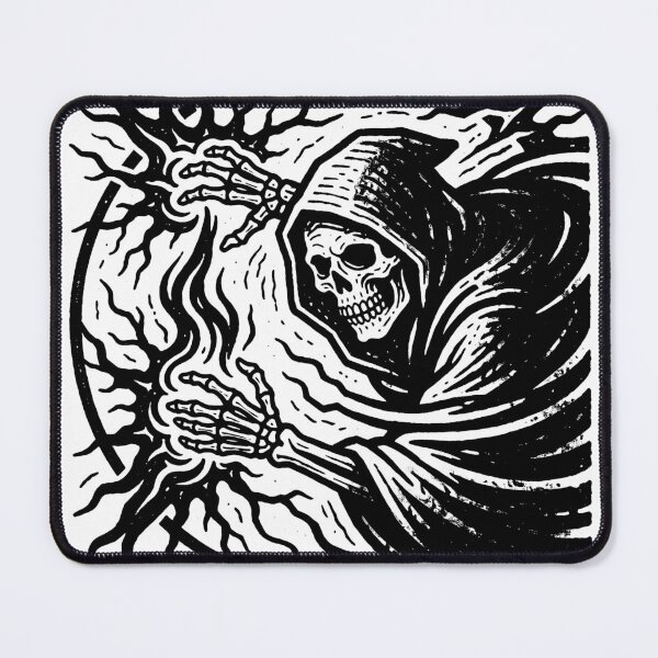 Item preview, Hooded Skeleton Reaches Toward Twisted Tree Roots designed and sold by MisteryDesigner.