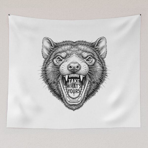 Item preview, Fierce Wild Animal Take What Is Yours    designed and sold by Owcomm.