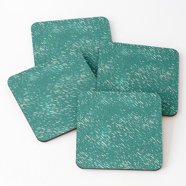 Item preview, Emerald Green Stippled Dashes Texture Art designed and sold by Piotrek0001.