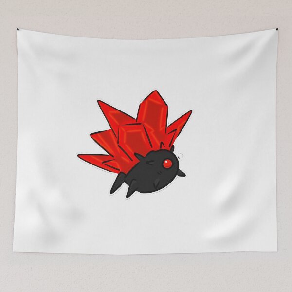Item preview, Red Crystal Black Bug Cartoon designed and sold by Velaoraysone.