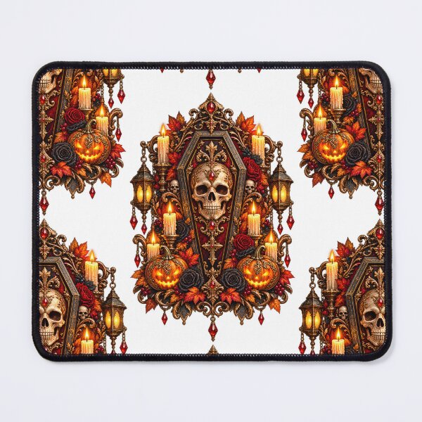 Item preview, Victorian Skull Coffin Emblem – Gothic Halloween designed and sold by Clothes With Smiling Animals Walt Gral.
