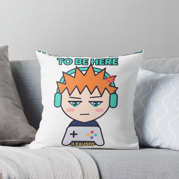 Item preview, I Paused My Game To Be Here Funny Anime Gamer designed and sold by Veintos.