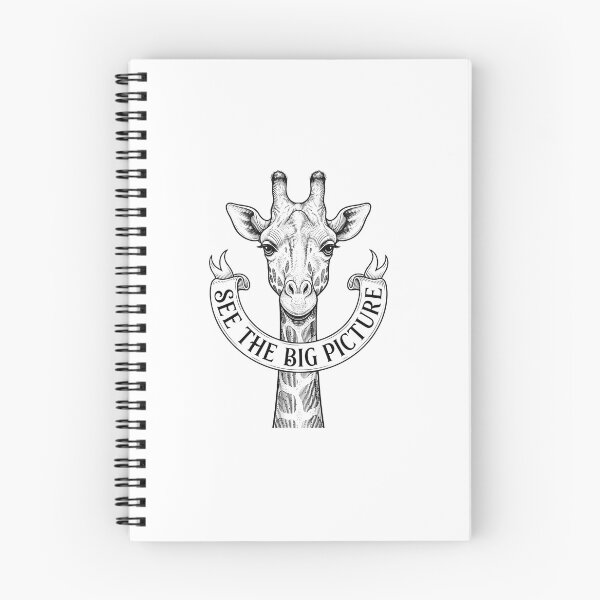Item preview, See The Big Picture Giraffe Quote    designed and sold by Owcomm.