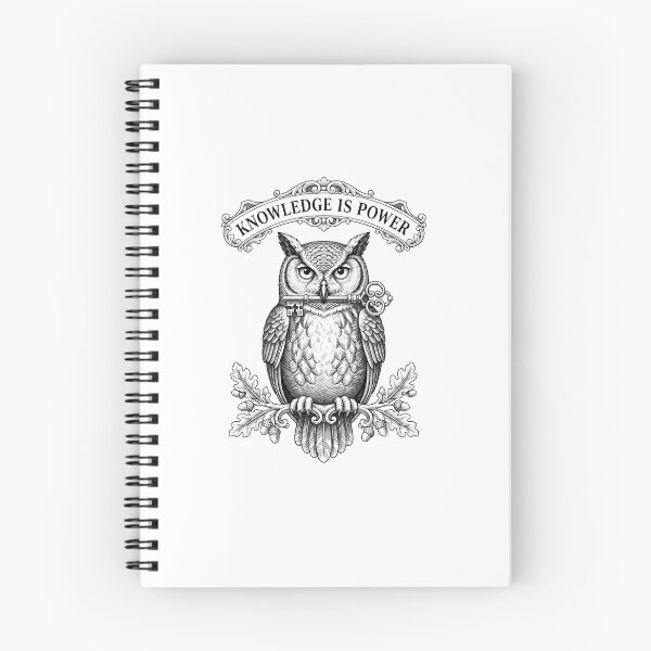 Item preview, Knowledge Is Power Owl Vintage Socialist Art    designed and sold by Owcomm.