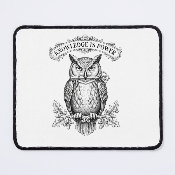 Item preview, Knowledge Is Power Owl Vintage Socialist Art    designed and sold by Owcomm.