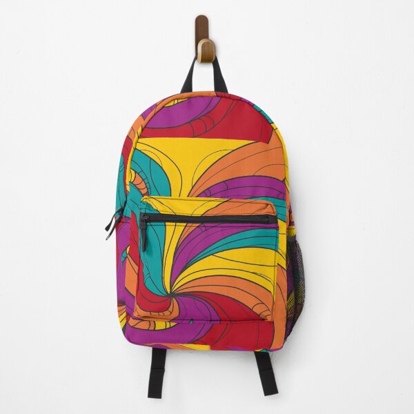 Item preview, Psychedelic 70s Pinwheel Pattern Colorful Groovy Retro Swirl designed and sold by JRRTs.