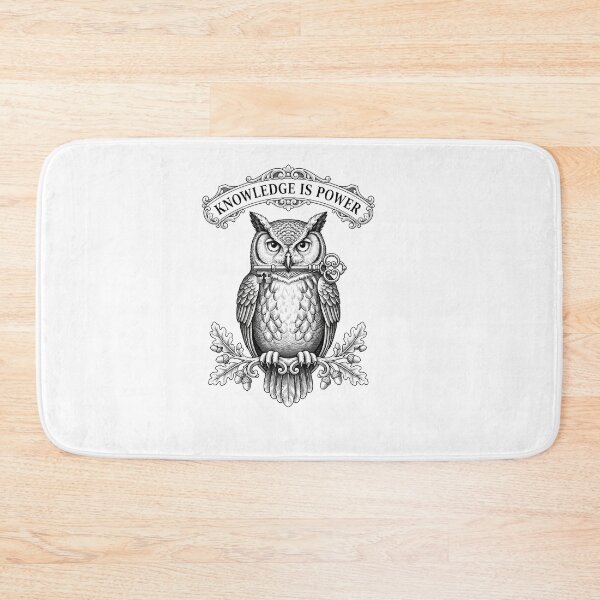 Item preview, Knowledge Is Power Owl Vintage Socialist Art    designed and sold by Owcomm.