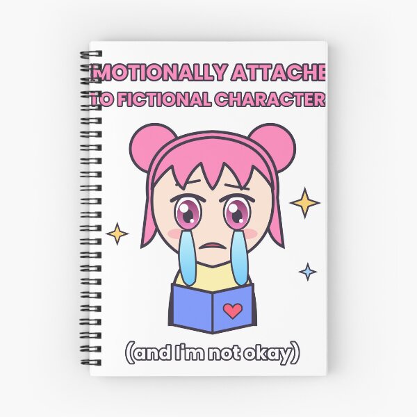 Item preview, Emotionally Attached To Fictional Characters Anime designed and sold by Veintos.