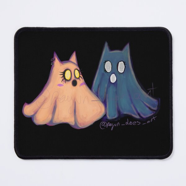 Item preview, Spooky cat ghosts designed and sold by Rayvndoesart.