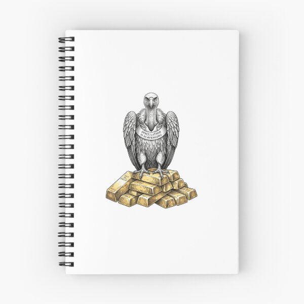 Item preview, Speculation Is Scavenging Vulture on Gold Bars    designed and sold by Owcomm.