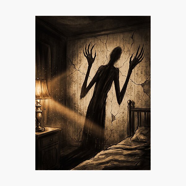 Item preview, Sinister Shadow on the Wall designed and sold by Colombianshop.