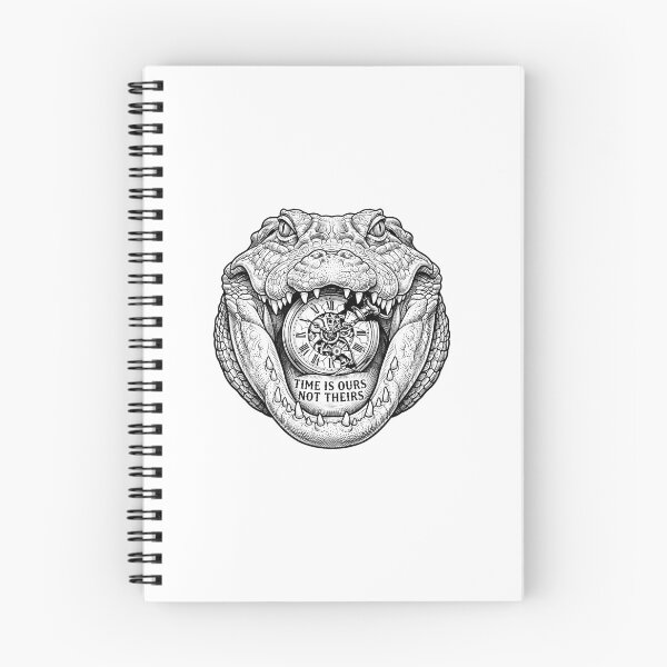Item preview, Time Is Ours Not Theirs Crocodile Alligator    designed and sold by Owcomm.