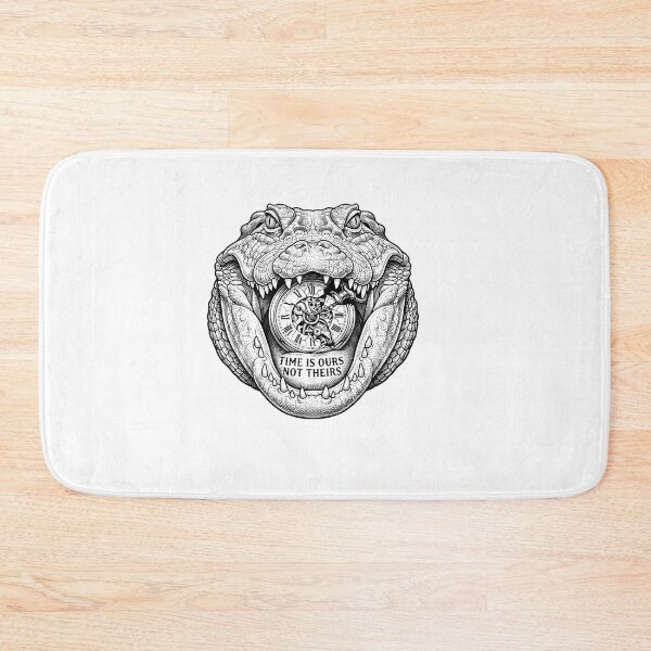 Item preview, Time Is Ours Not Theirs Crocodile Alligator    designed and sold by Owcomm.