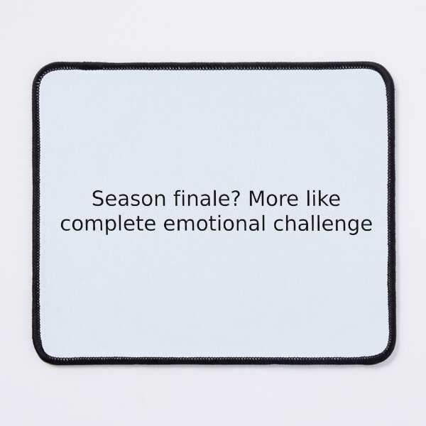 Item preview, Season finale? More like complete emotional challenge designed and sold by English Learning.