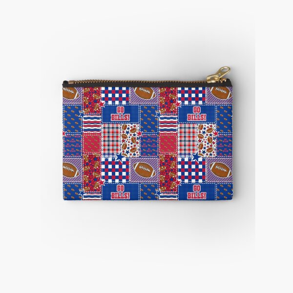 Item preview, Bills Football Patchwork designed and sold by KrisInStitches.