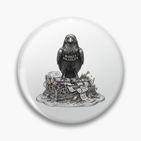 Item preview, Market Volatility Economic Collapse Crow Machine designed and sold by Owcomm.