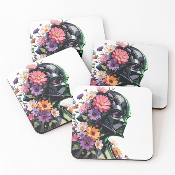 Item preview, Darth Vader surrounded by colorful spring flowers designed and sold by Raulovski.