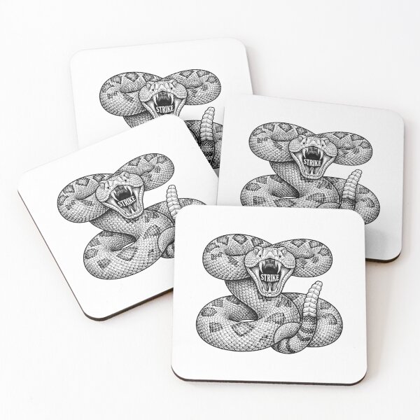 Item preview, Strike Rattlesnake Anti Capitalist Labor Protest Serpent    designed and sold by Owcomm.