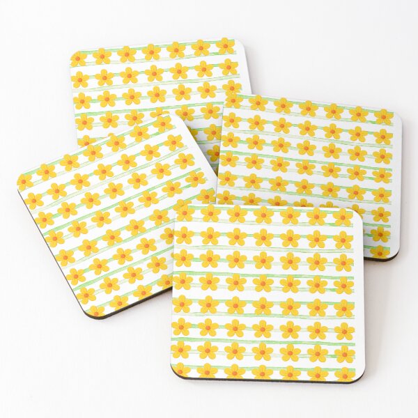 Item preview, Margaridas amarelas fundo verde designed and sold by DiFraia Studio.