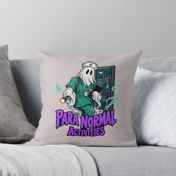 Item preview, Para Normal Activities Paraprofessional Halloween, Night Shift Nurse. designed and sold by Endless7Art.