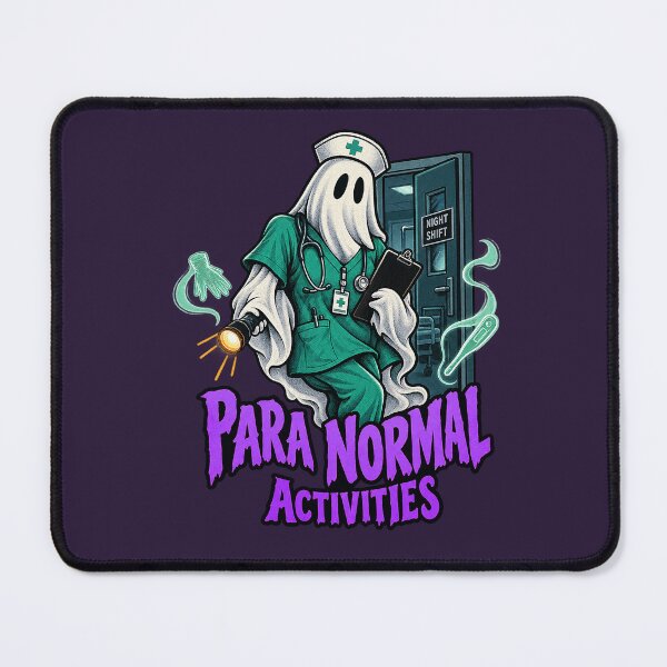Item preview, Para Normal Activities Paraprofessional Halloween, Night Shift Nurse. designed and sold by Endless7Art.