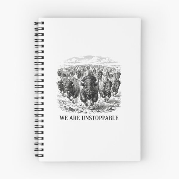 Item preview, We Are Unstoppable Bison Herd Solidarity designed and sold by Owcomm.