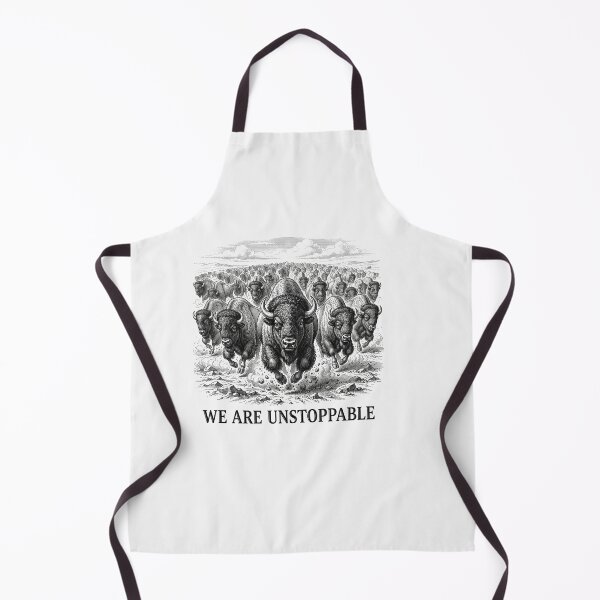 Item preview, We Are Unstoppable Bison Herd Solidarity designed and sold by Owcomm.