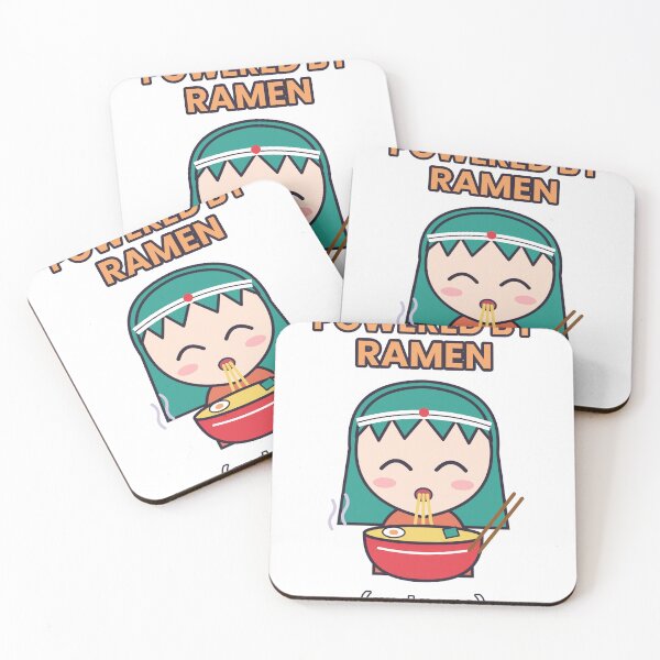 Item preview, Powered By Ramen Kawaii Anime Noodle Lover designed and sold by Veintos.
