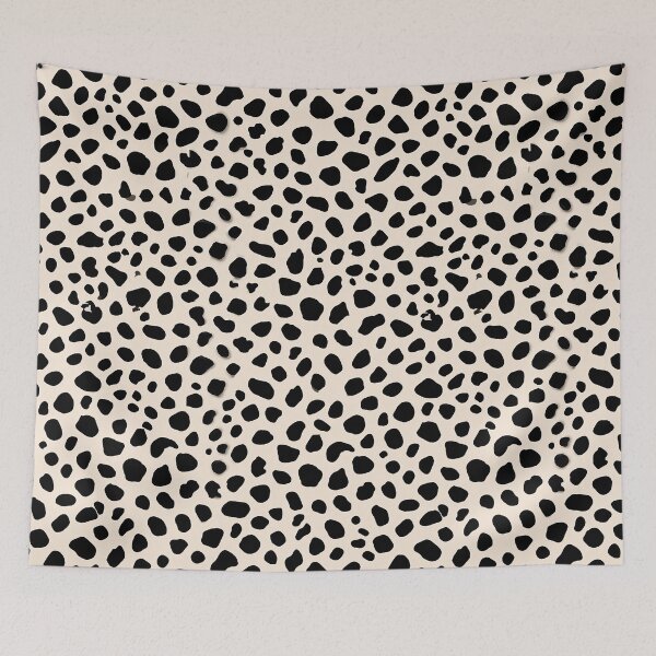 Item preview, Bold Dalmatian Spots Stipple Dot Pattern designed and sold by Piotrek0001.