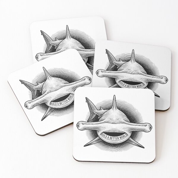 Item preview, Build A Better World Hammerhead Shark    designed and sold by Owcomm.