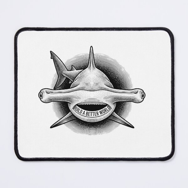 Item preview, Build A Better World Hammerhead Shark designed and sold by Owcomm.