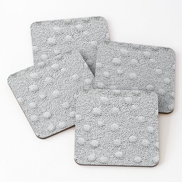 Item preview, Sculpted Grey Bubble Stipple Relief Art designed and sold by Piotrek0001.