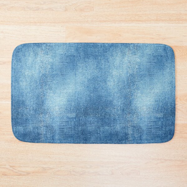 Item preview, Washed Indigo Denim Canvas Grain Texture designed and sold by Piotrek0001.