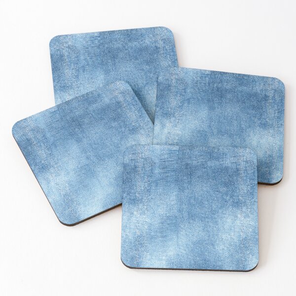 Item preview, Washed Indigo Denim Canvas Grain Texture designed and sold by Piotrek0001.