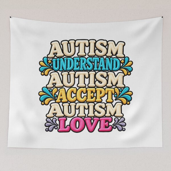 Item preview, Accept Understand Love Autism Awareness designed and sold by ArtDesignTp.