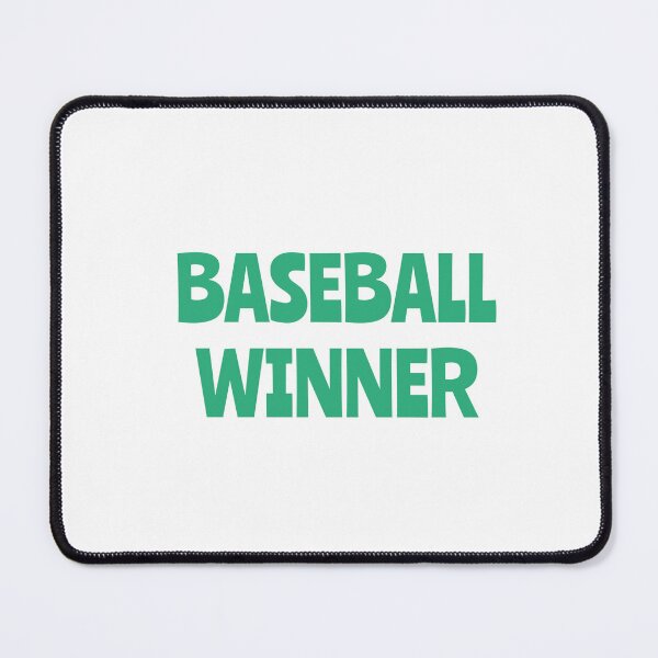 Item preview, Baseball Winner - Cute Green Sports Typography designed and sold by AWADHESH CHAURASIA.