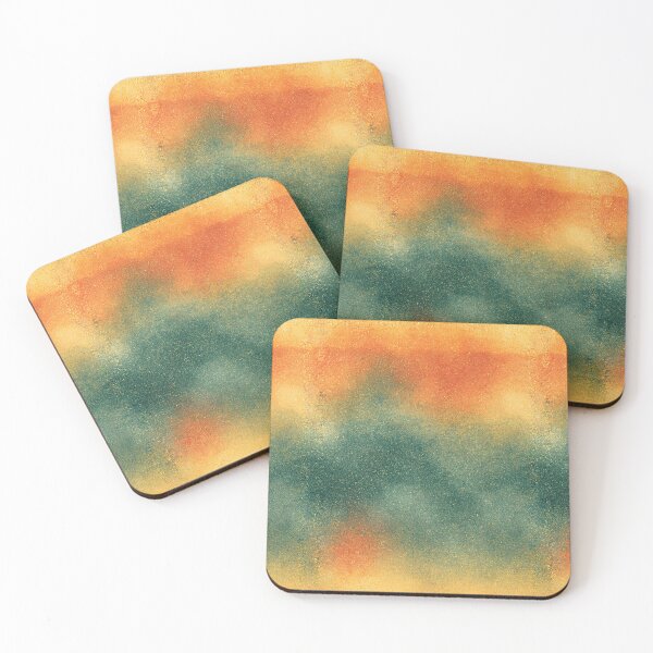Item preview, Autumnal Terracotta and Olive Watercolor Grain designed and sold by Piotrek0001.
