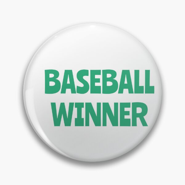 Item preview, Baseball Winner - Cute Green Sports Typography designed and sold by AWADHESH  CHAURASIA.