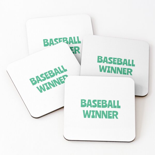 Item preview, Baseball Winner - Cute Green Sports Typography designed and sold by AWADHESH  CHAURASIA.