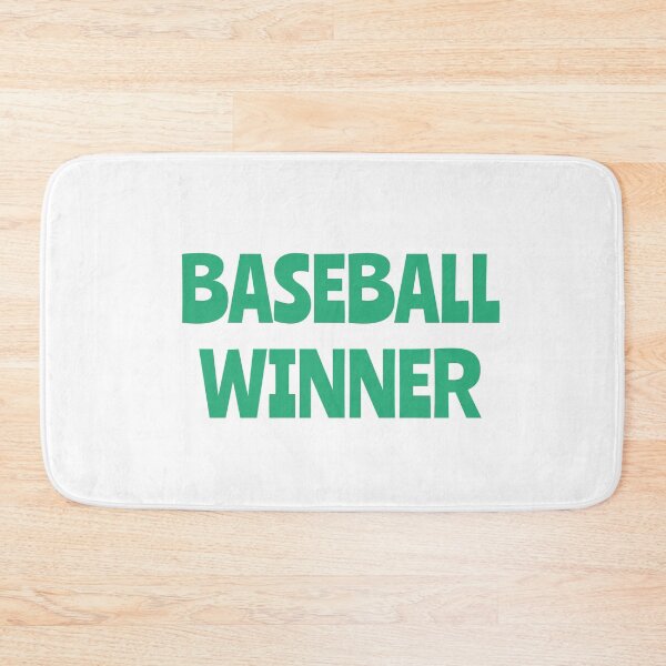 Item preview, Baseball Winner - Cute Green Sports Typography designed and sold by AWADHESH  CHAURASIA.