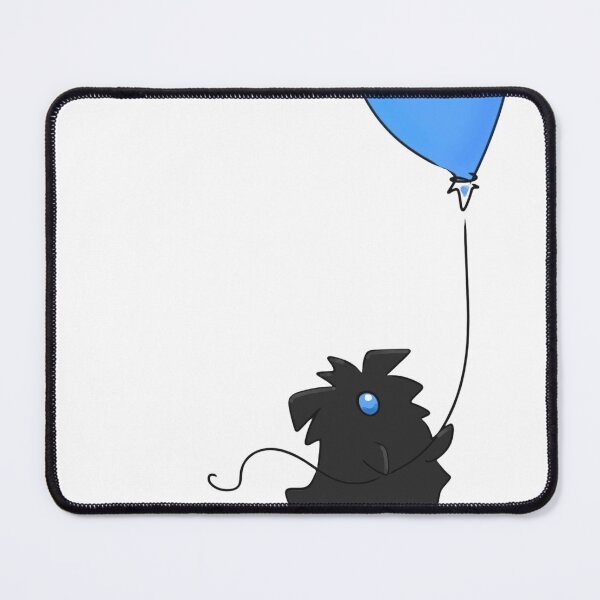 Item preview, Black Monster Blue Balloon Cartoon designed and sold by Velaoraysone.
