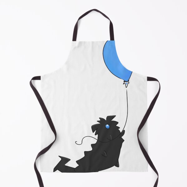 Item preview, Black Monster Blue Balloon Cartoon designed and sold by Velaoraysone.