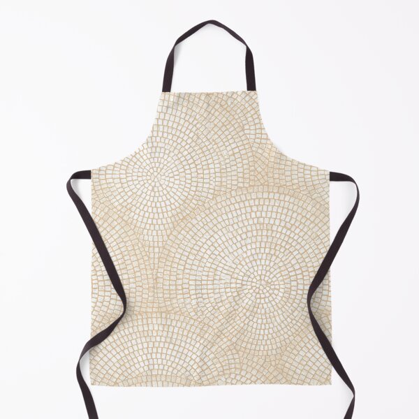 Item preview, Beige Seigaiha Fan Pebble Mosaic Art designed and sold by Piotrek0001.