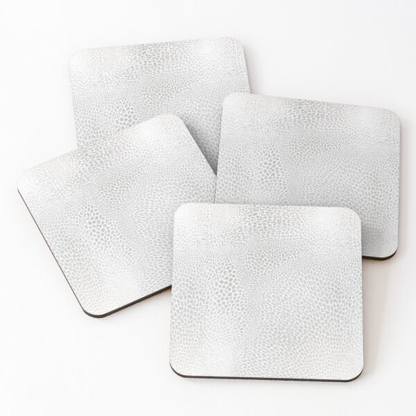 Item preview, Ethereal White Pebble Mosaic Granular Art designed and sold by Piotrek0001.
