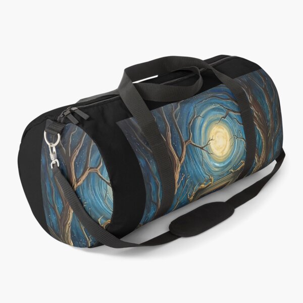 Item preview, Surreal Portal To The Stars | Magical Forest Full Moon Art Print designed and sold by Danny-Arts1.
