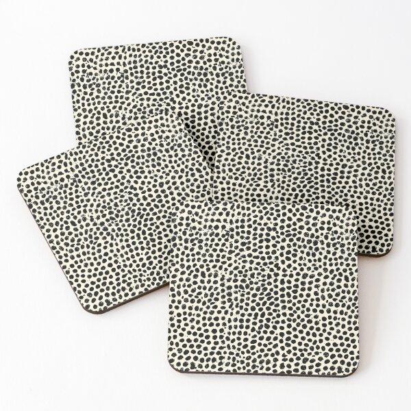 Item preview, Dense Black Cheetah Dot Granular Pattern designed and sold by Piotrek0001.