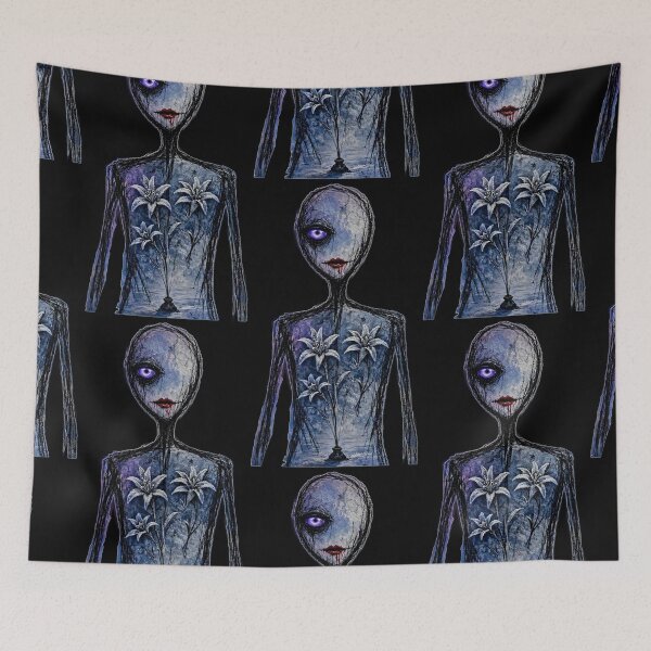 Item preview, The Internal Bloom - Surreal Gothic Horror Art designed and sold by LujziWorld.