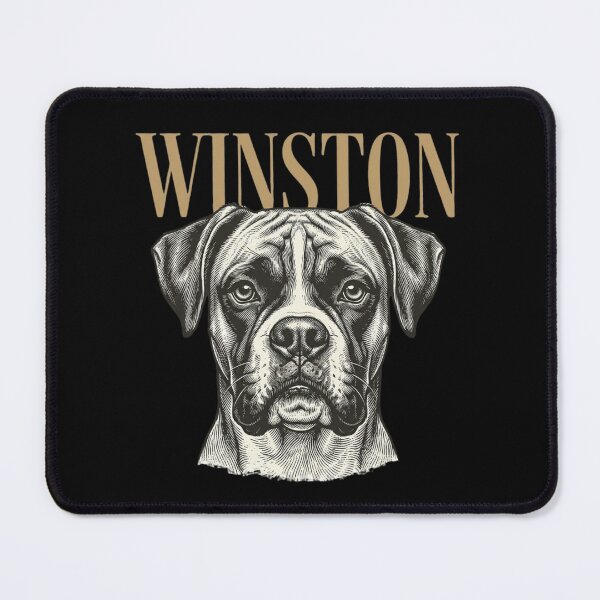 Item preview, Winston Boxer Dog Sketch for Proud Boxer Pup Parents and Working Breed Lovers designed and sold by raedattia.