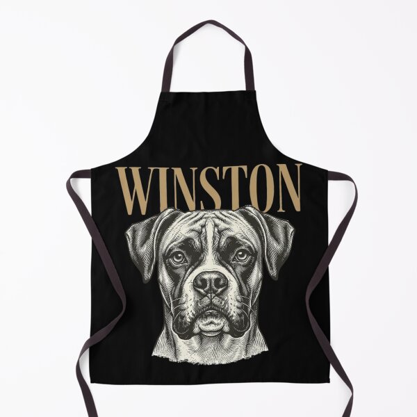 Item preview, Winston Boxer Dog Sketch for Proud Boxer Pup Parents and Working Breed Lovers designed and sold by raedattia.
