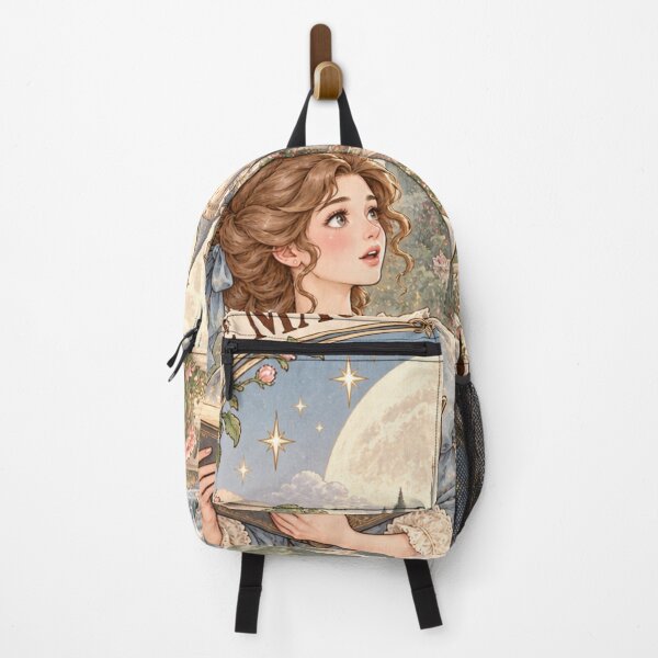 Item preview, The Magic of Reading Vintage Bookish Fairy Tale Castle Illustration designed and sold by MAGICKEY2024.
